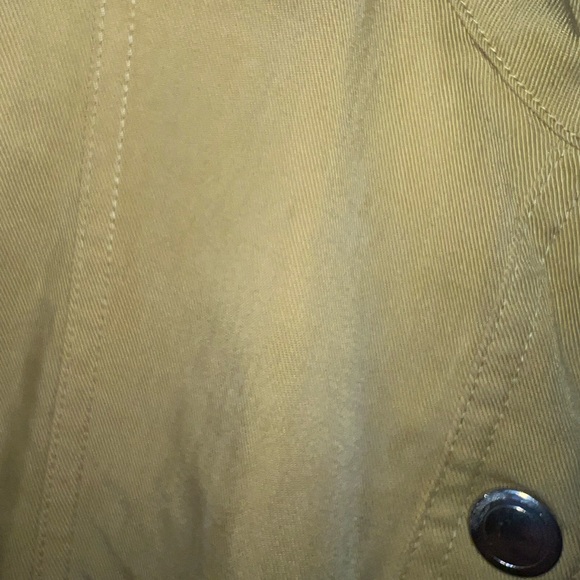 Vintage Newport News Blaze News Yellow 100% Cotton Jacket - Picture 5 of 5